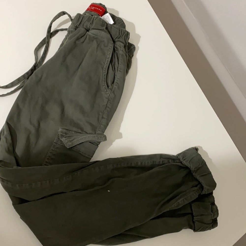 Olive green pants size small